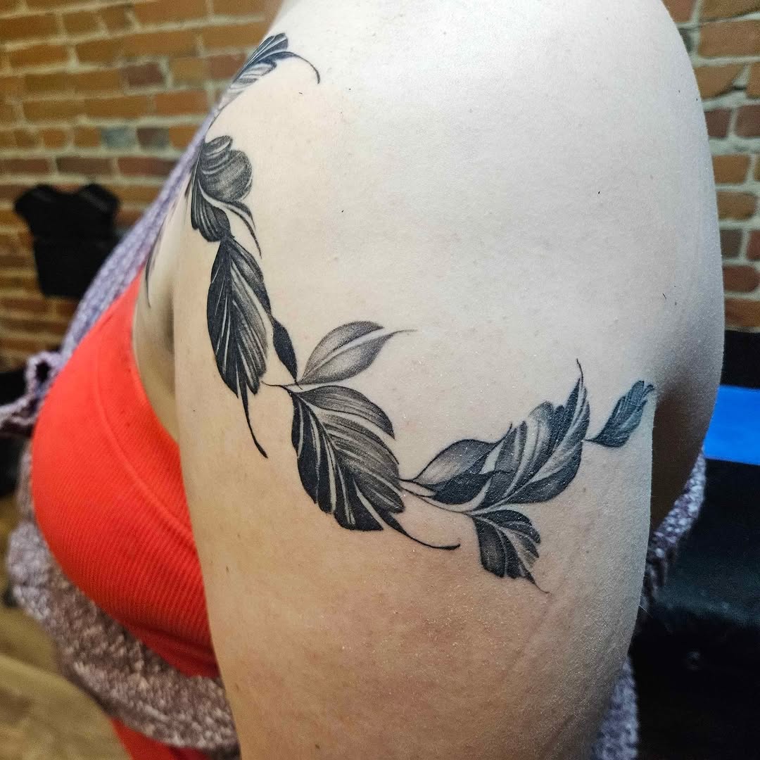 Tattoo by @withencroft_tattoos โ black_and_grey