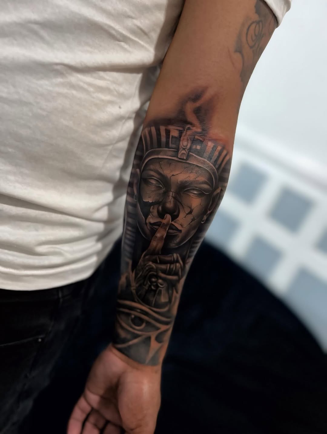 Tattoo by @greytatto_93 — realism, black_and_grey