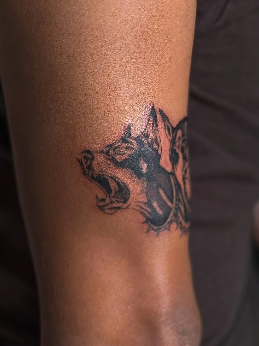 Tattoo by @mozeratti.tattoos — black_and_grey, realism