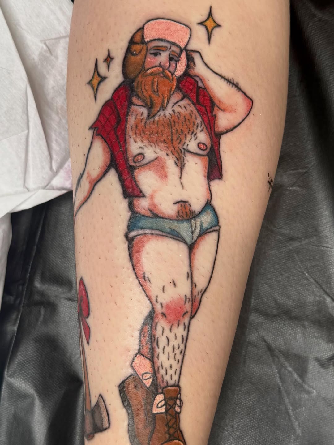 Tattoo by @mirkwood.ink — american_traditional, illustrative