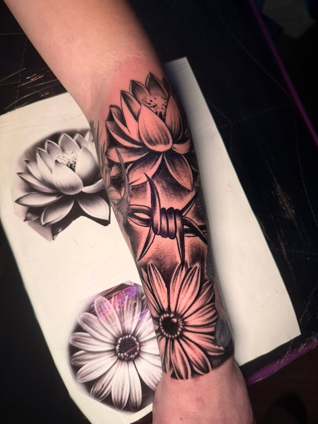 Tattoo by @shawn.davies.9659 — black_and_grey, realism