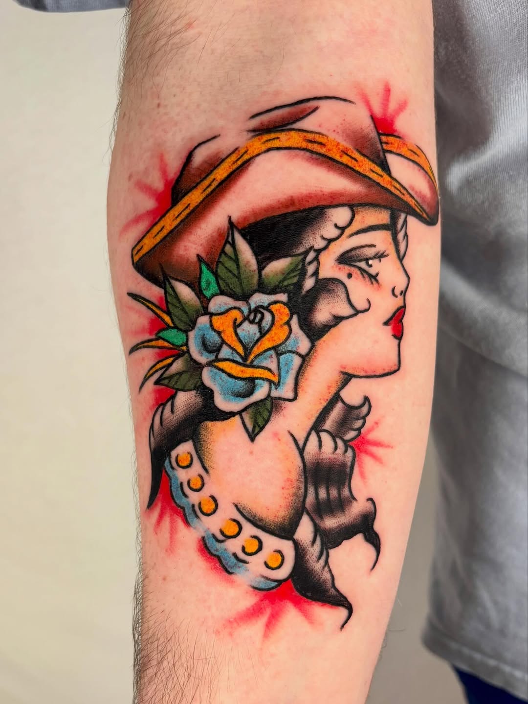 Tattoo by @hoppingfences โ american_traditional