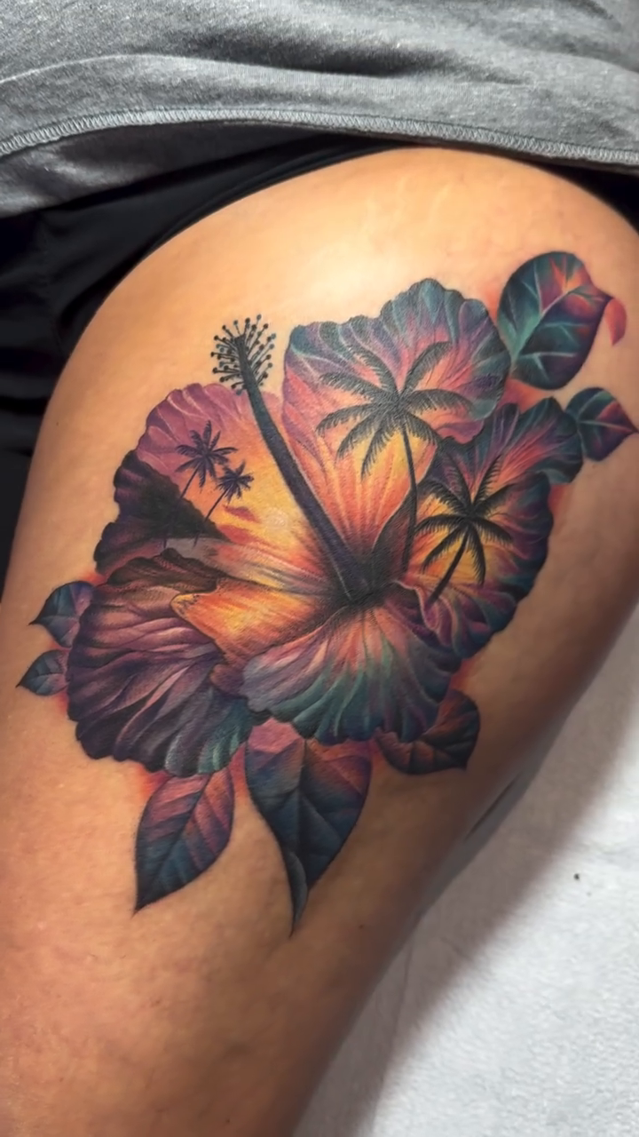 Tattoo by @abigail_bowen_tattoos — realism, watercolor