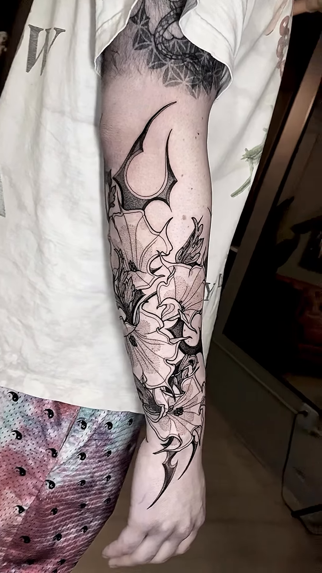 Tattoo by @therowanstarr โ black_and_grey, ornamental