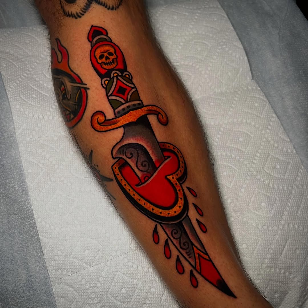 Tattoo by @chrisromolini โ american_traditional