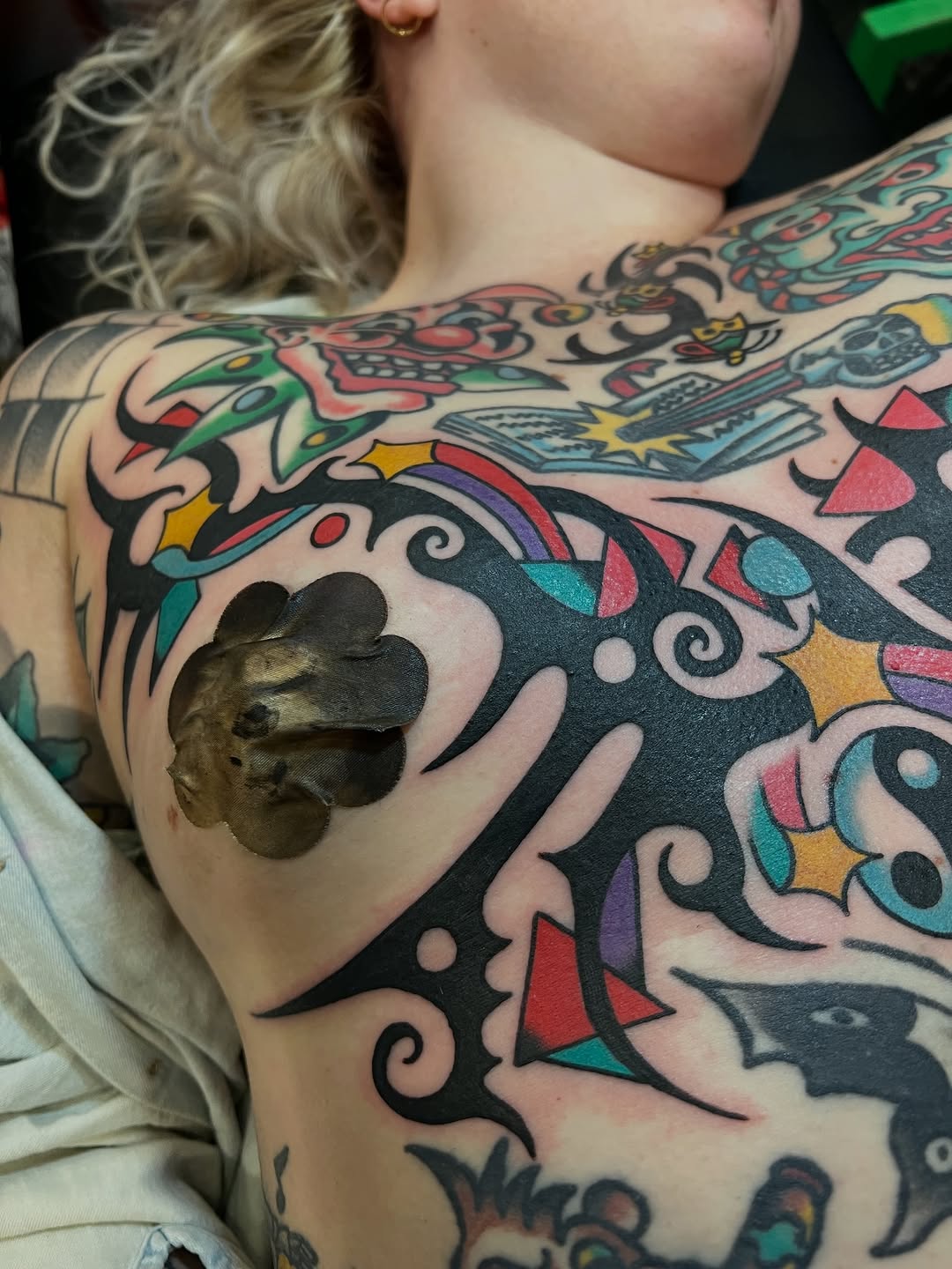 Tattoo by @linneapastel — american_traditional, illustrative