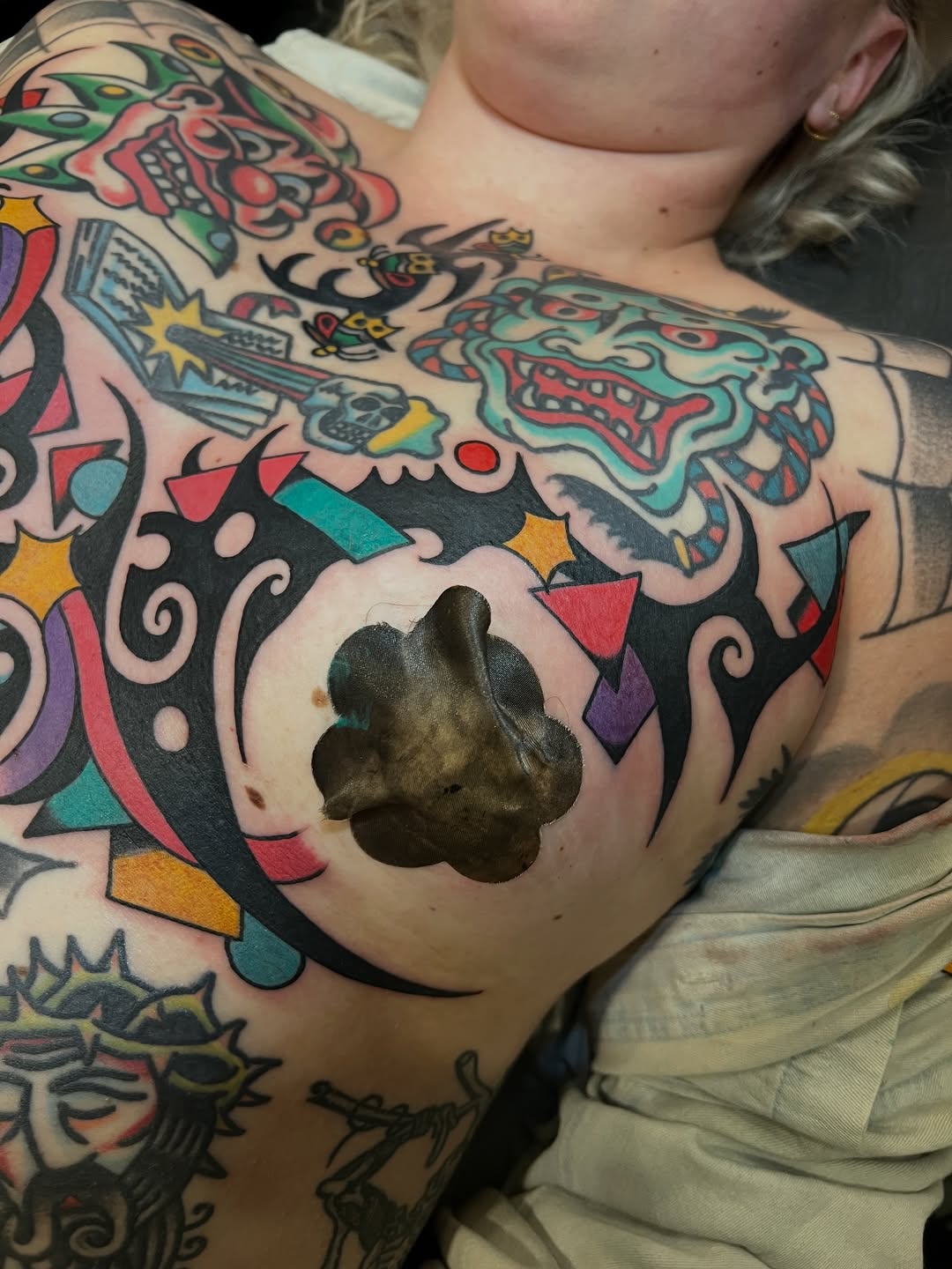 Tattoo by @linneapastel — american_traditional, illustrative