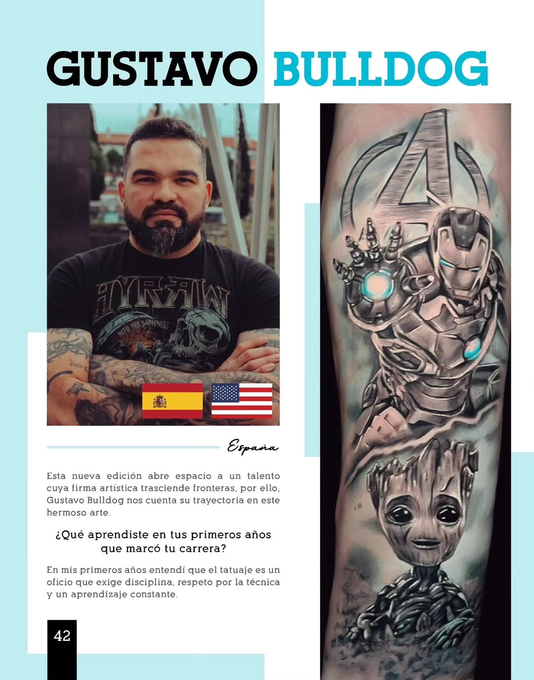Tattoo by @gustavo.bulldogtattoo — realism, black_and_grey