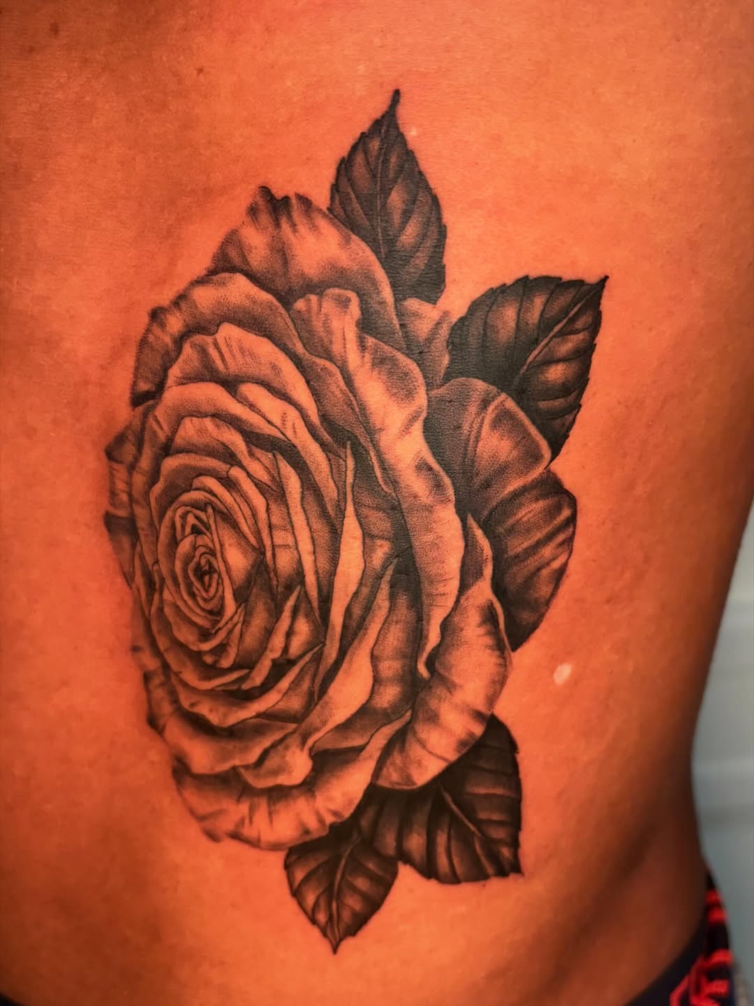Tattoo by @inks.by.spider — realism, black_and_grey