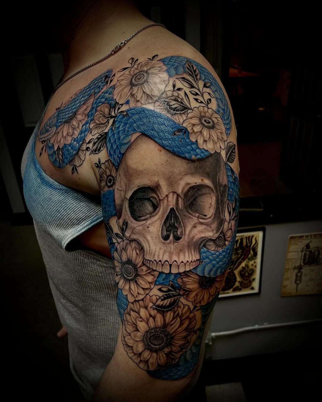 Tattoo by @jacobfinellitattoos — realism, illustrative