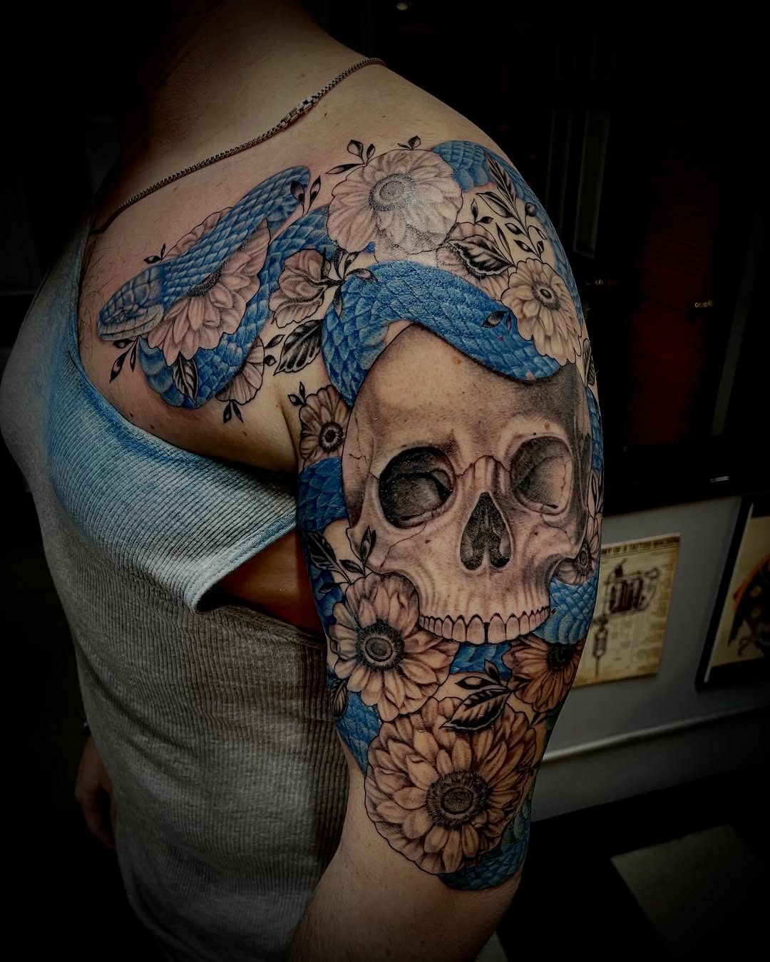 Tattoo by @jacobfinellitattoos — realism, illustrative