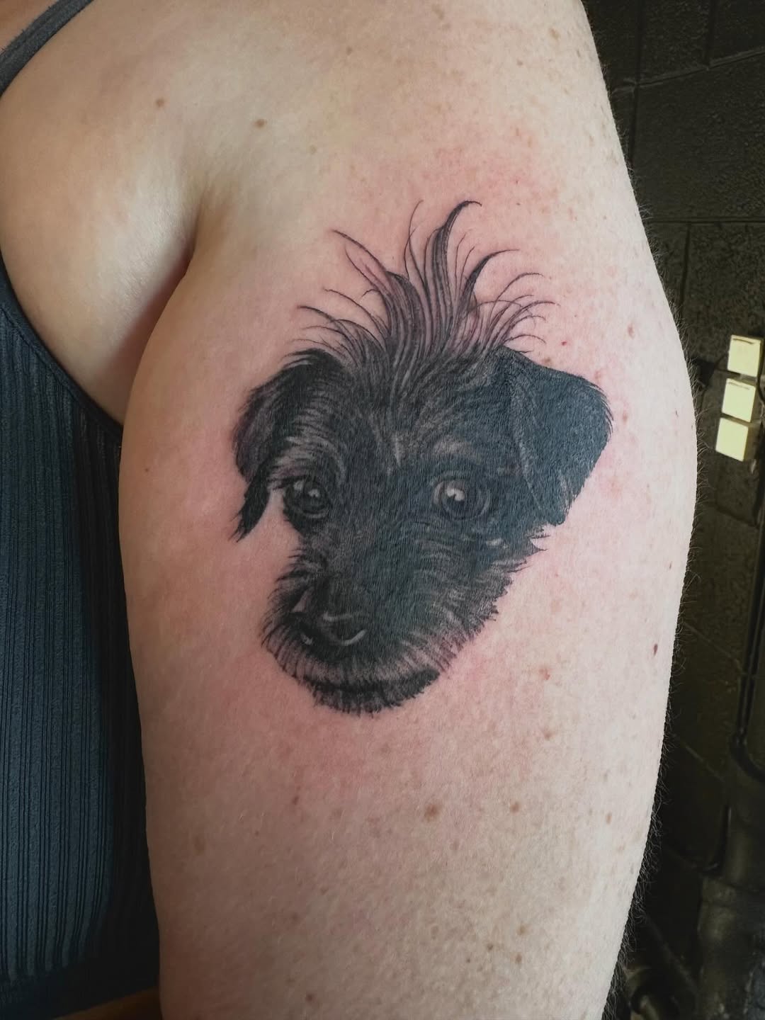 Tattoo by @tf_tattoos — realism, black_and_grey
