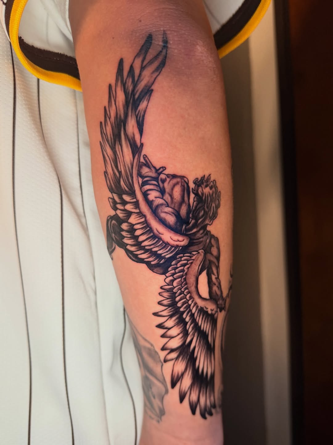 Tattoo by @mamagiatattoos โ black_and_grey, realism