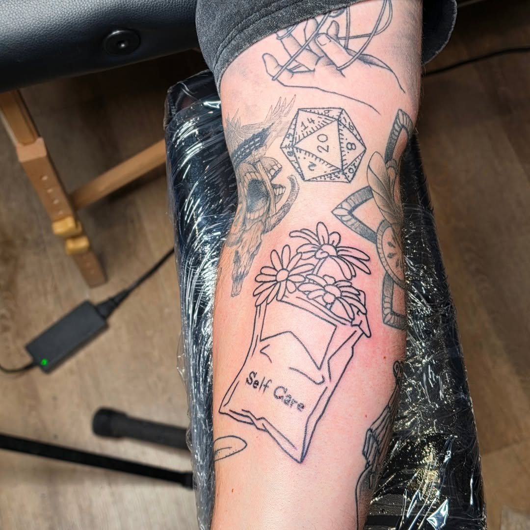 Tattoo by @taylorgperry — lettering_script