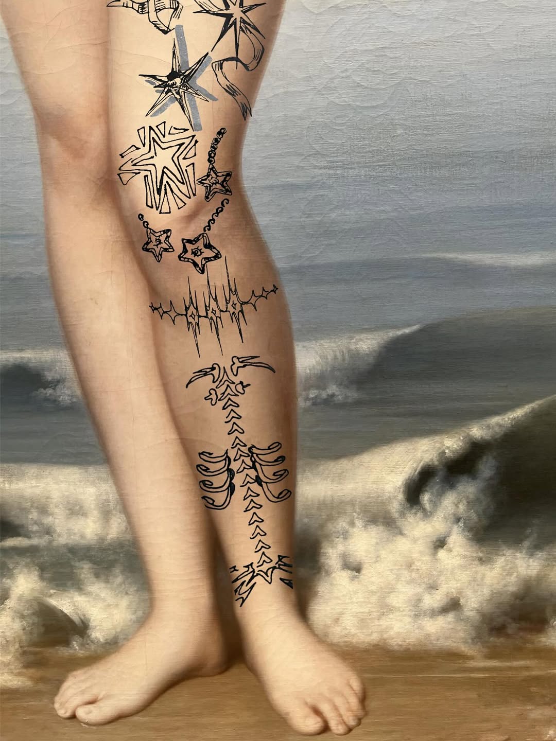 Tattoo by @creaturenomad — sketch