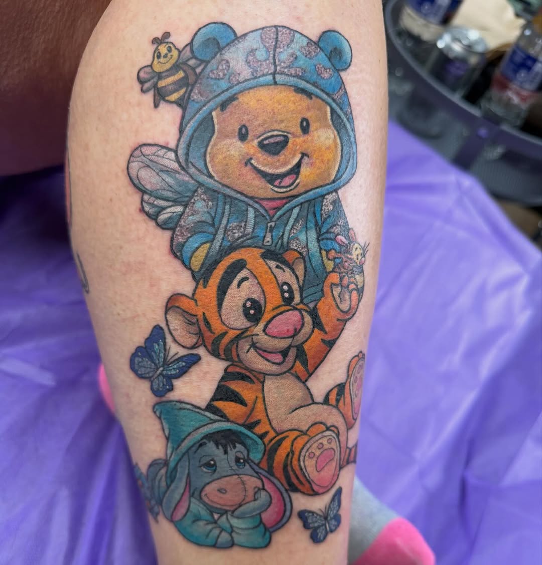 Tattoo by @tina2.0_tattoos — new_school, illustrative