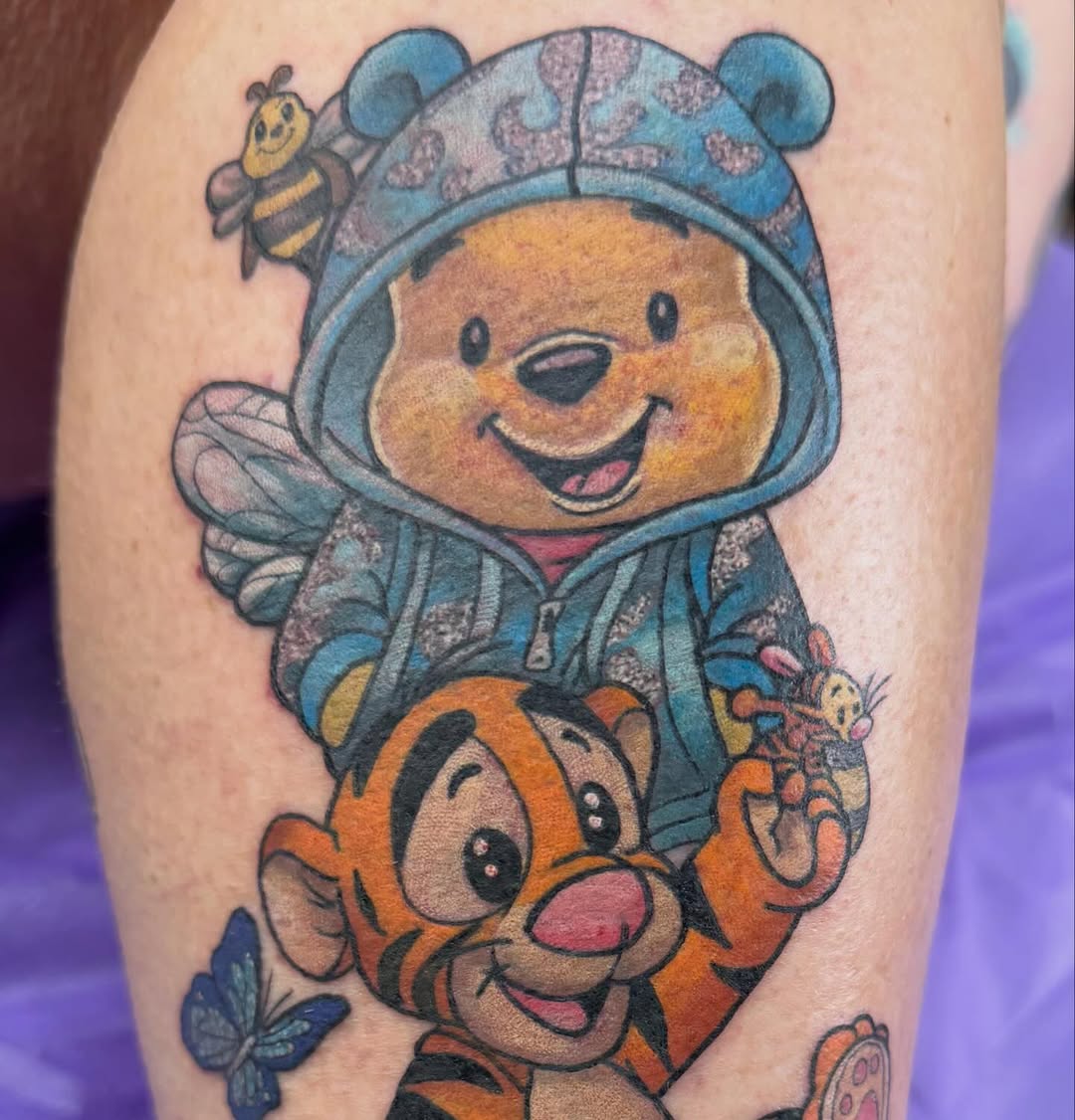 Tattoo by @tina2.0_tattoos — new_school, illustrative