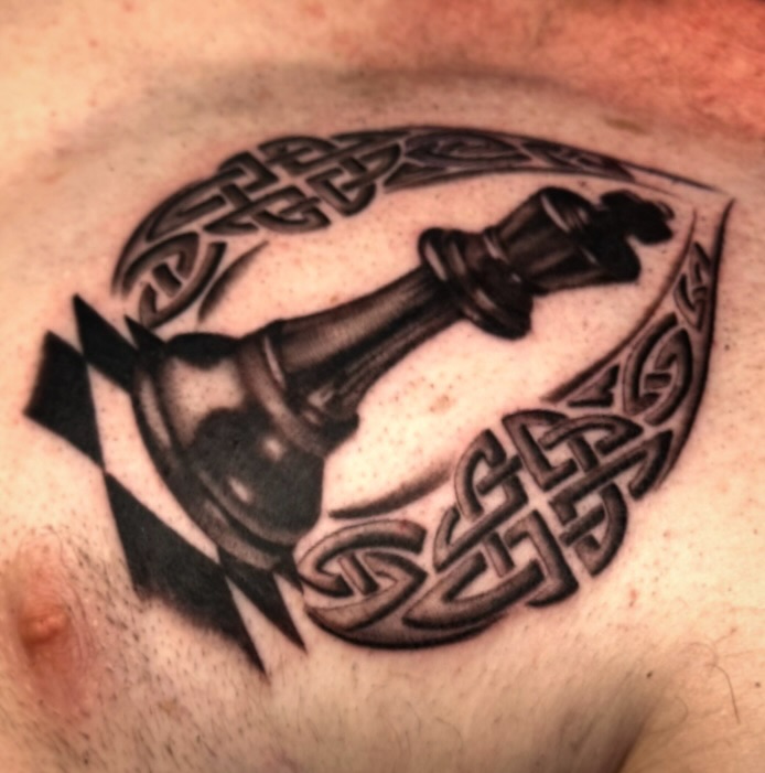 Tattoo by @hollee.ink — black_and_grey, ornamental