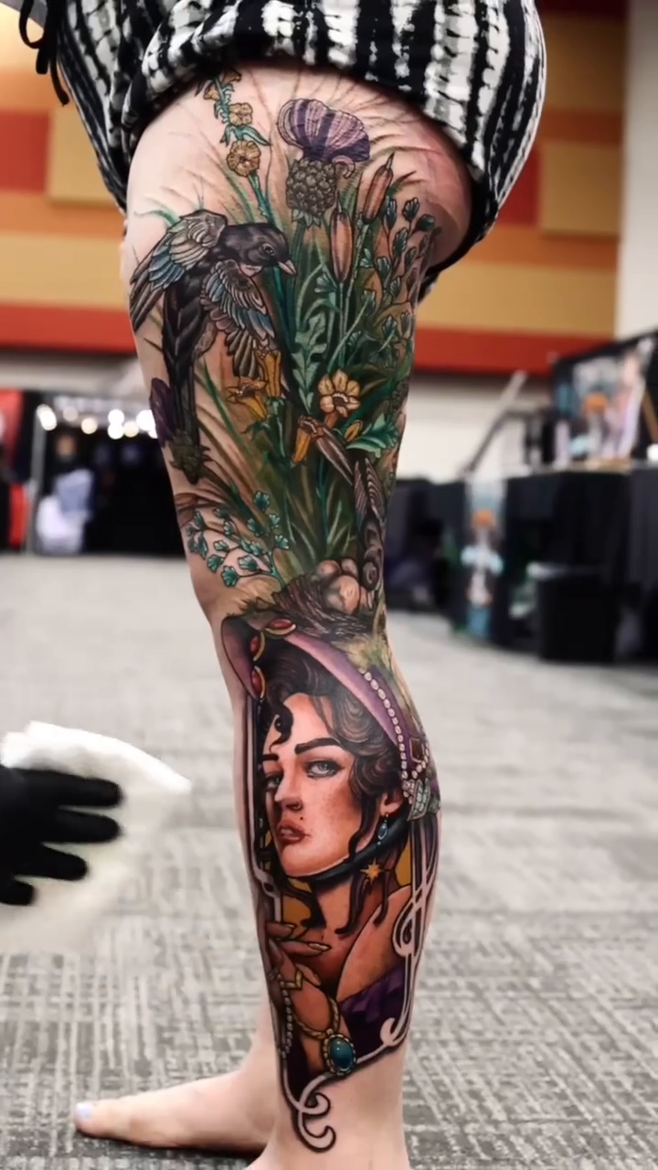 Tattoo by @rock_solid_tattoos — realism, japanese_irezumi