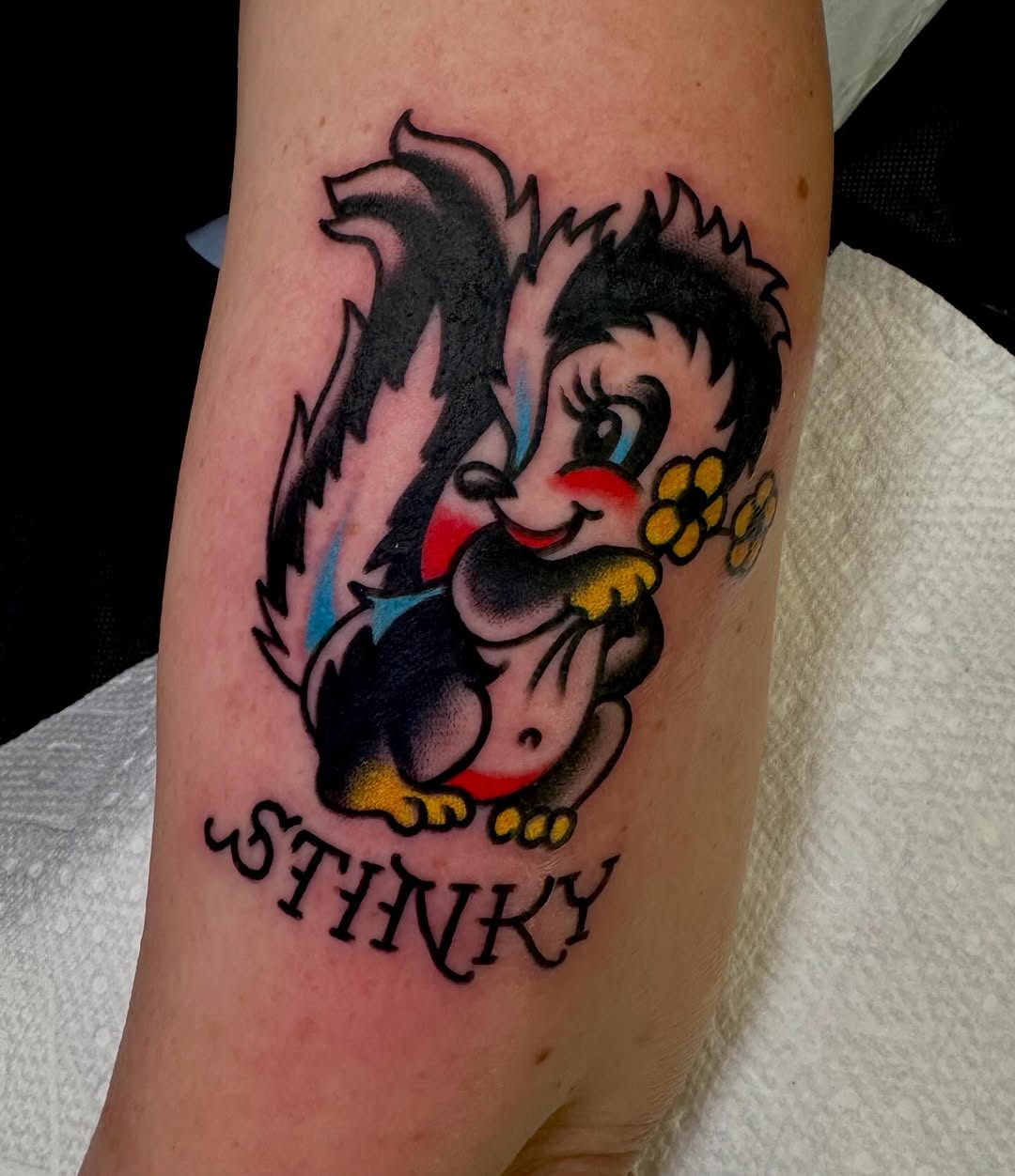 Tattoo by @davegtat2 — american_traditional, lettering_script