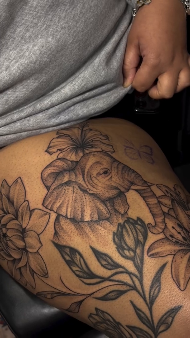 Tattoo by @auraink.studio β black_and_grey, realism