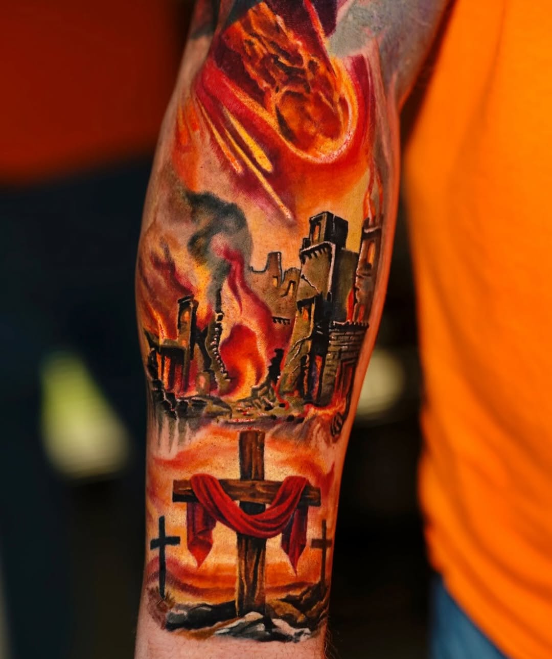 Tattoo by @tattooedbydavid โ realism, dark_realism