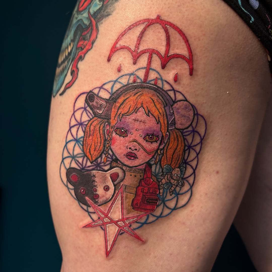 Tattoo by @houseofblackart — new_school, illustrative