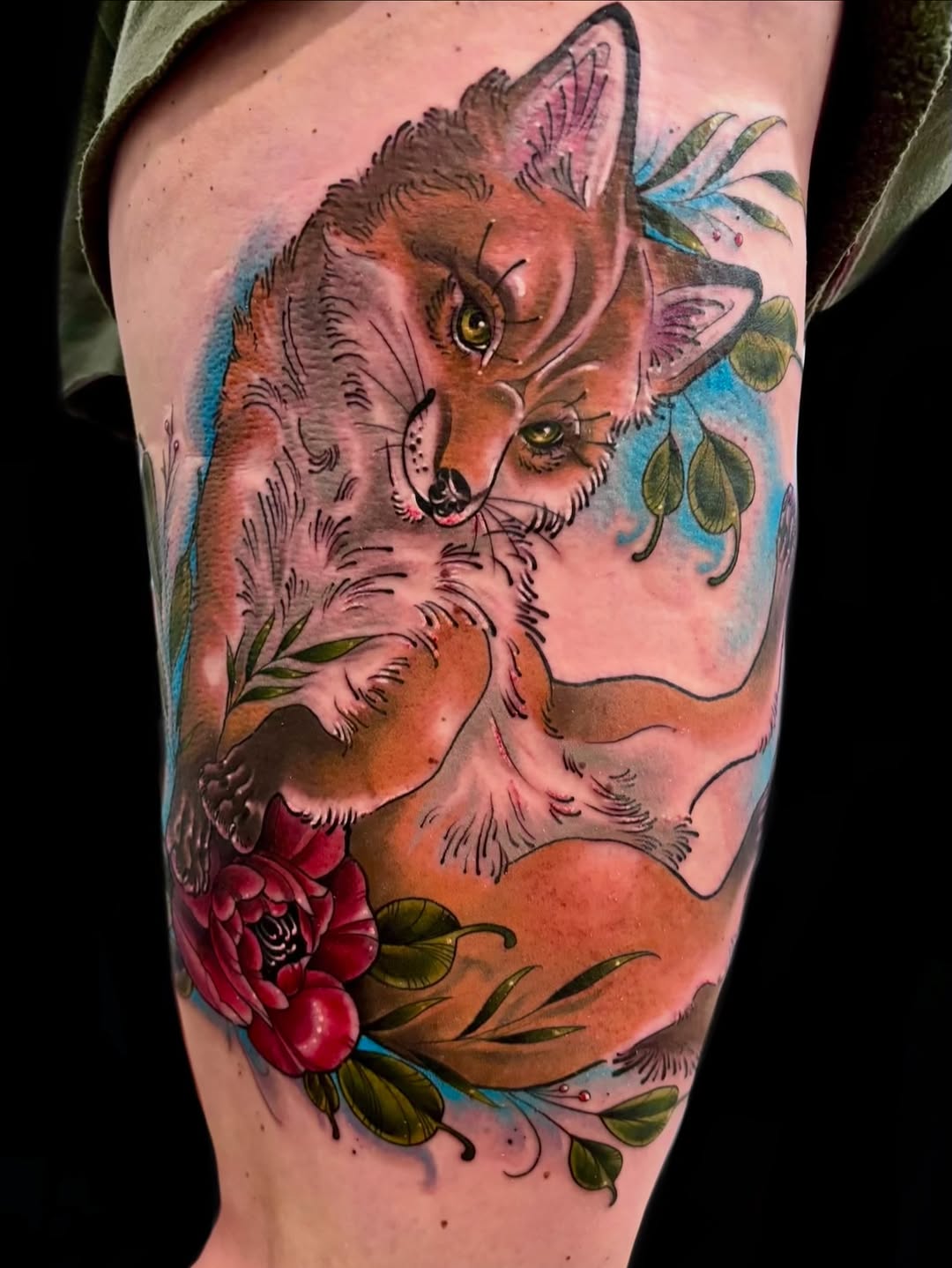 Tattoo by @katscratchtattooss — realism, fine_line