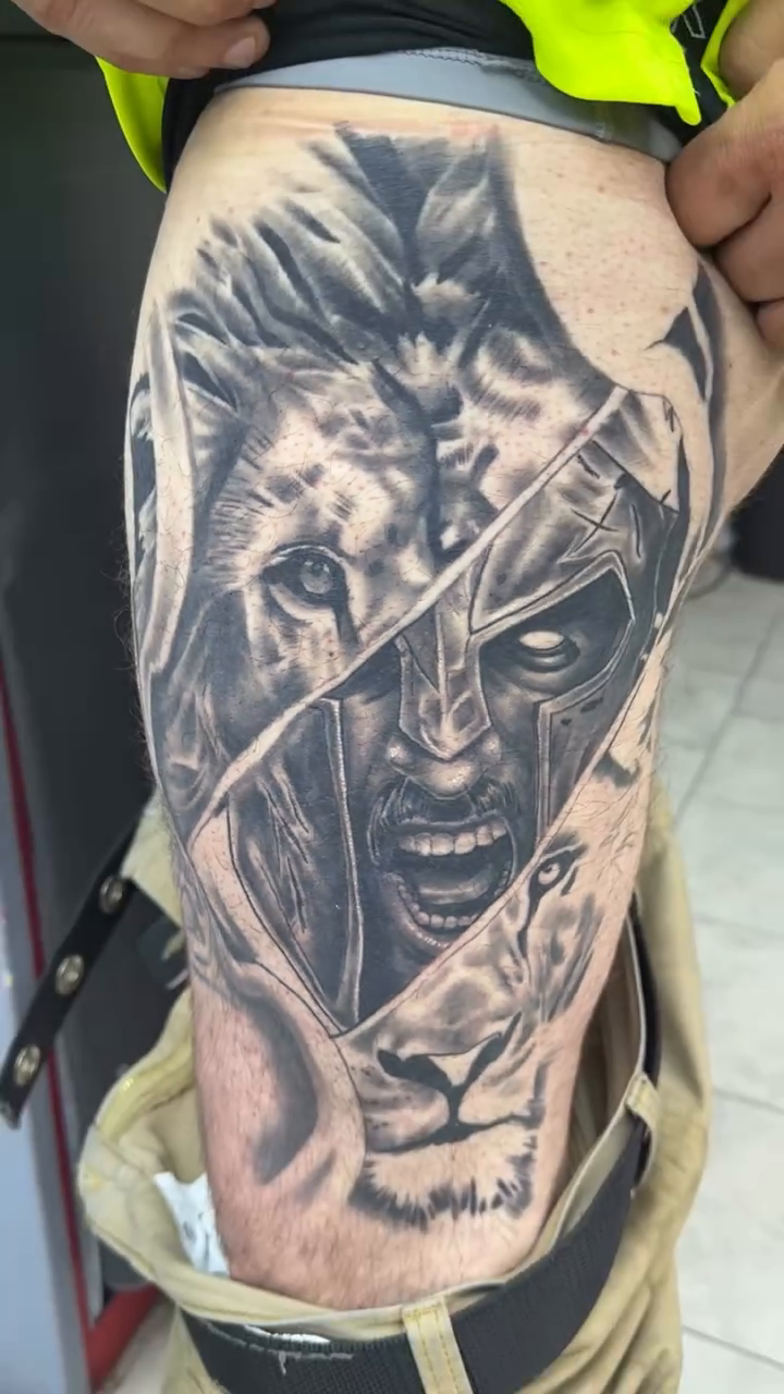 Tattoo by @kendyyl — realism, black_and_grey