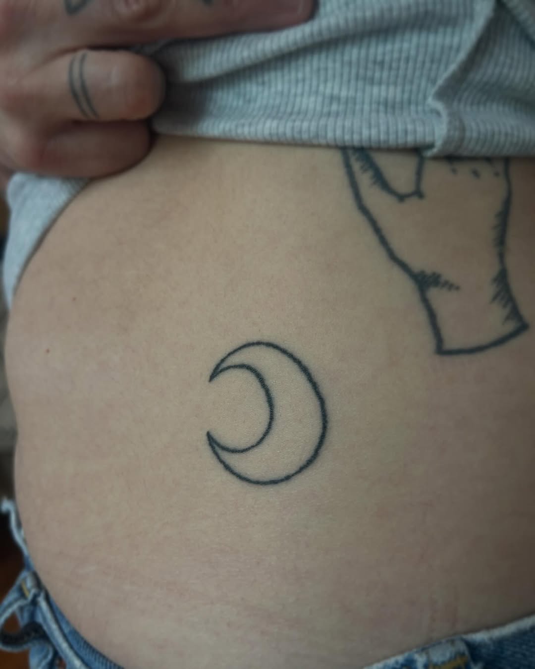 Tattoo by @pokesandspirals โ fine_line