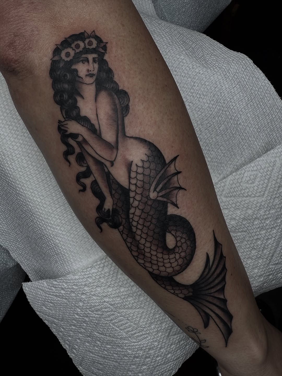 Tattoo by @____katie.gray โ american_traditional, black_and_grey