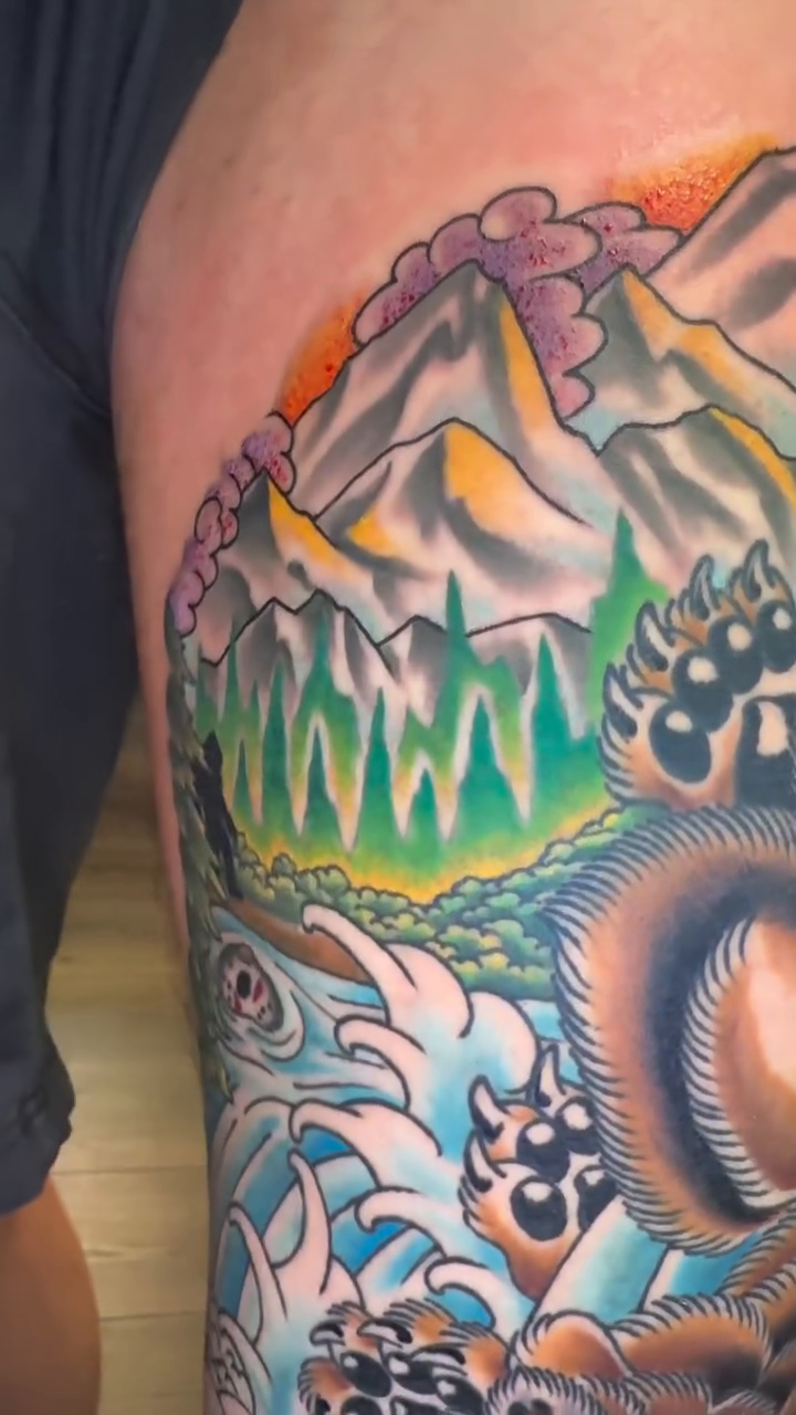 Tattoo by @codyhansontattoos — japanese_irezumi, neo_traditional