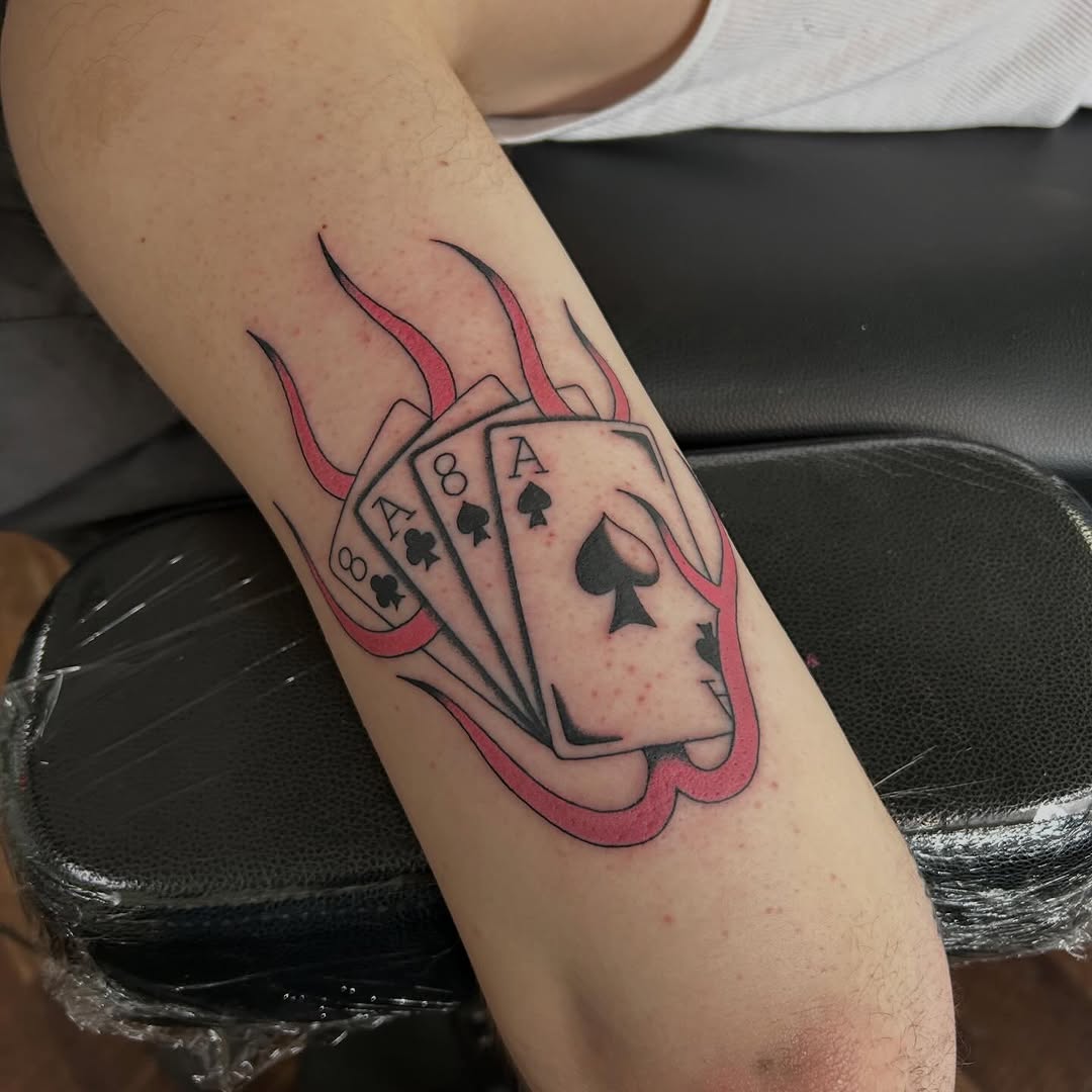 Tattoo by @moosetattooer β american_traditional