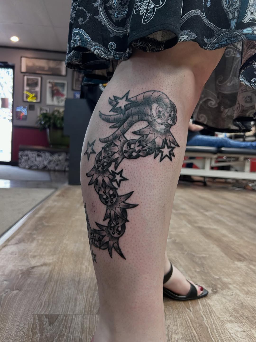 Tattoo by @ricardomotatattoo — black_and_grey