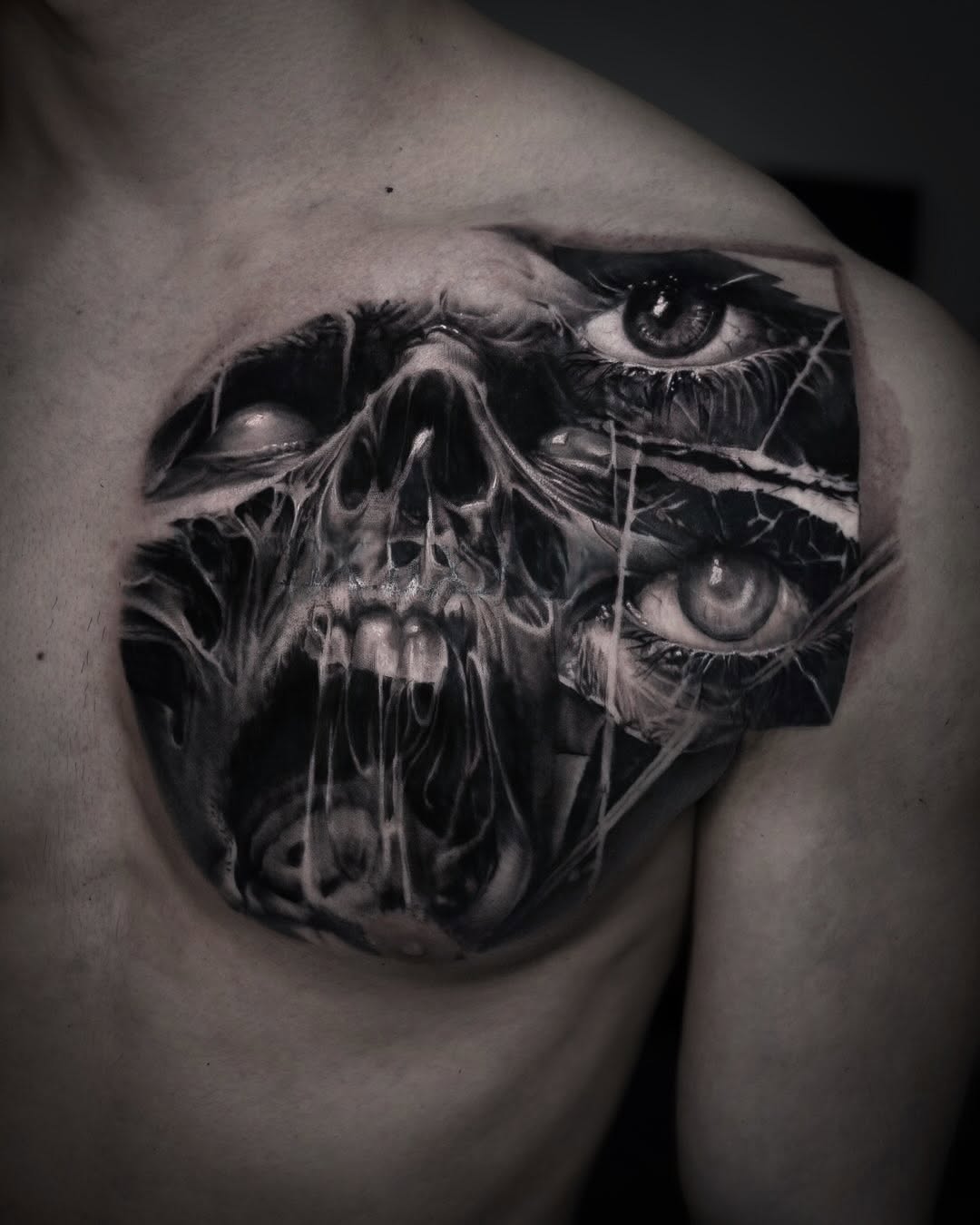 Tattoo by @tattooist_pitasso — realism, dark_realism