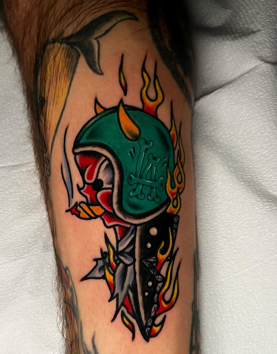 Tattoo by @mezatatt2 โ american_traditional