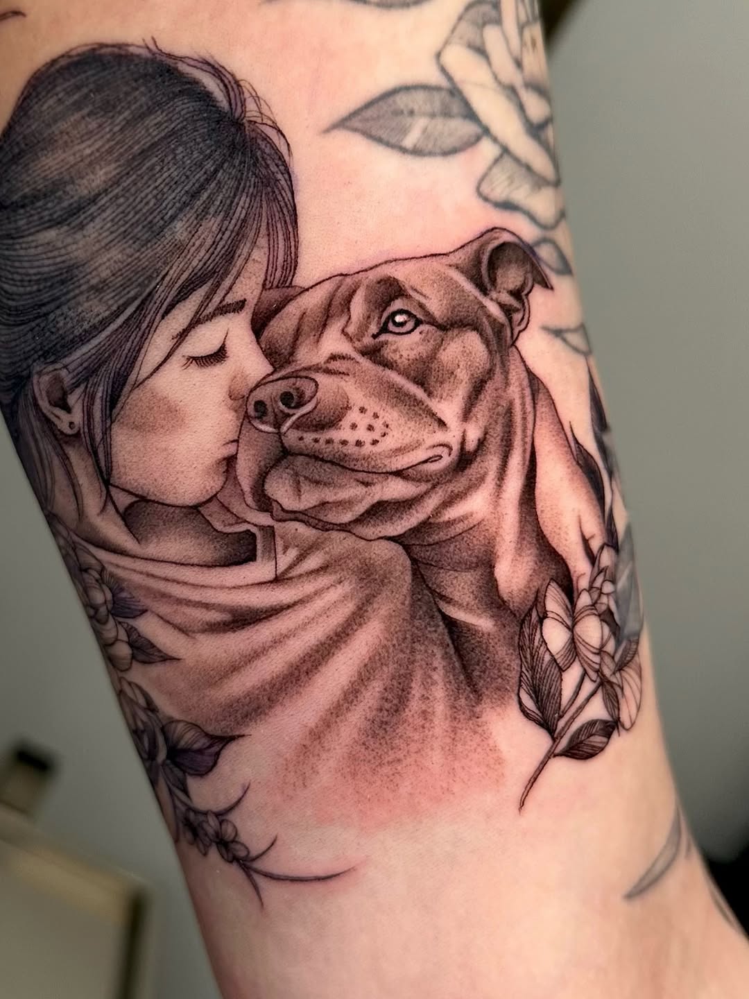 Tattoo by @dayana_tattooartist — realism, black_and_grey