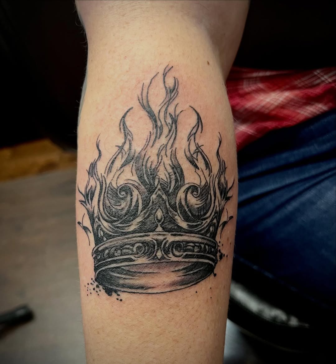 Tattoo by @k_bucktattoos — blackwork