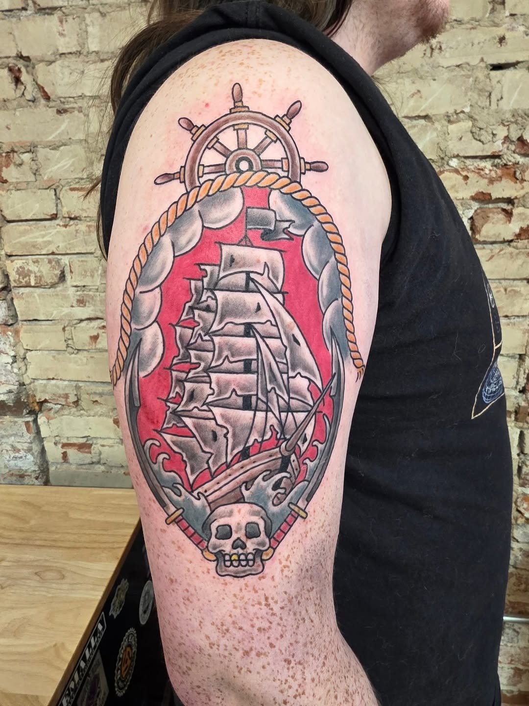 Tattoo work at Inkin' the Coast Tattoo Festival 2026