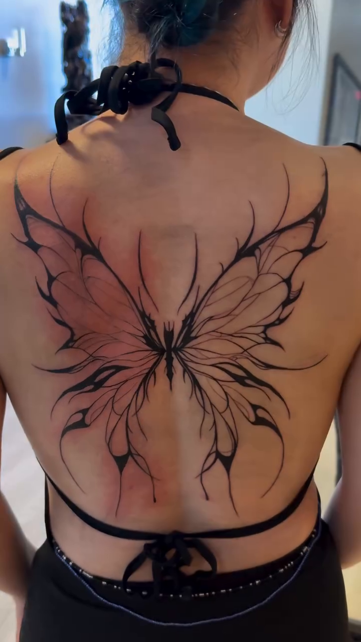 Tattoo by @ink.booo โ fine_line, black_and_grey