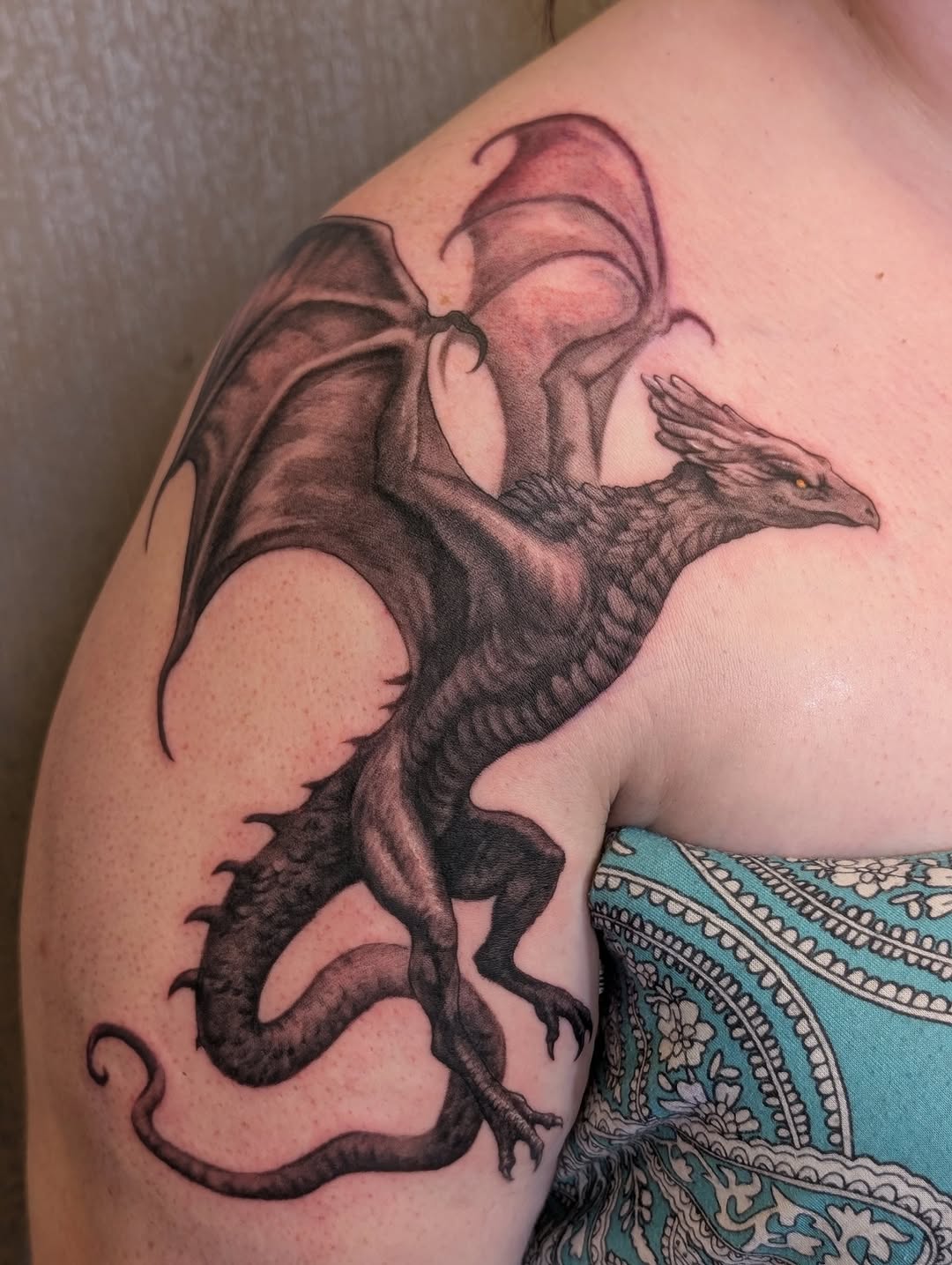 Tattoo by @costellotattoo โ realism, black_and_grey