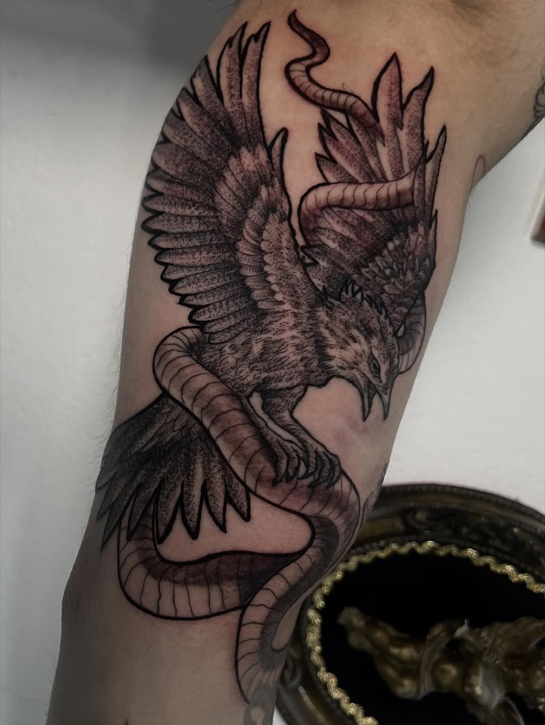 Tattoo by @alonso.rangel_ — black_and_grey, illustrative