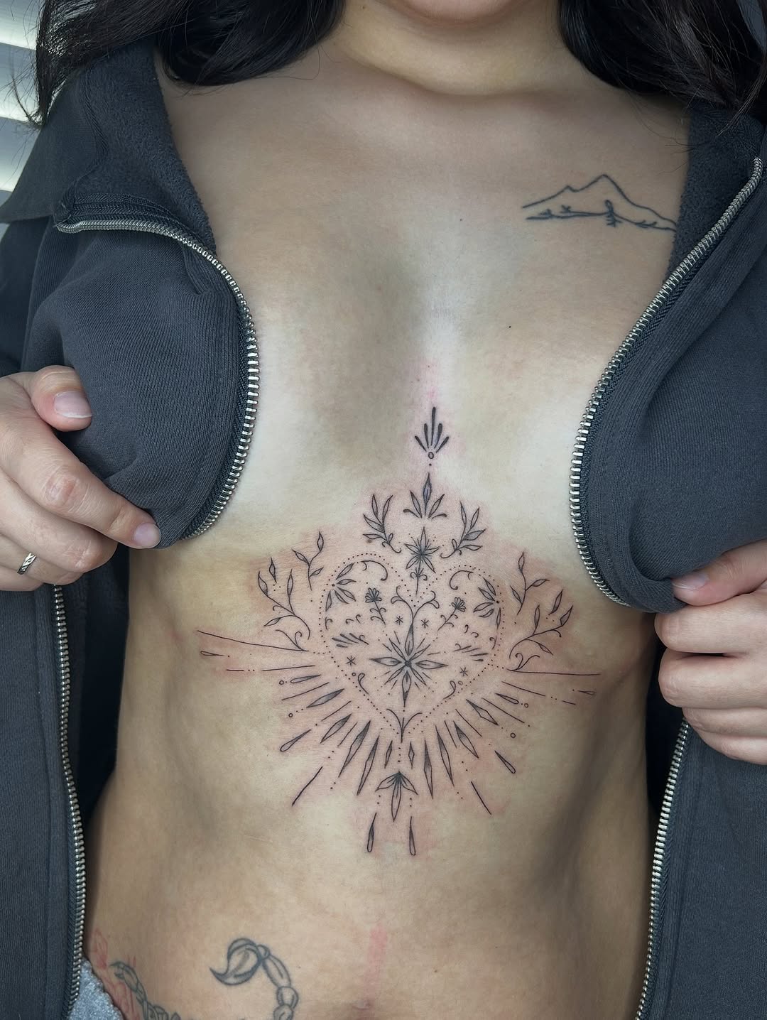 Tattoo by @tattoosbyskyeee โ fine_line