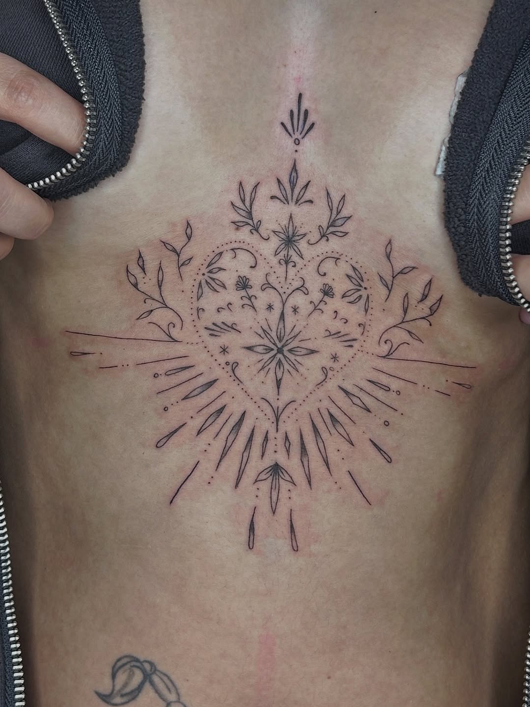 Tattoo by @tattoosbyskyeee โ fine_line