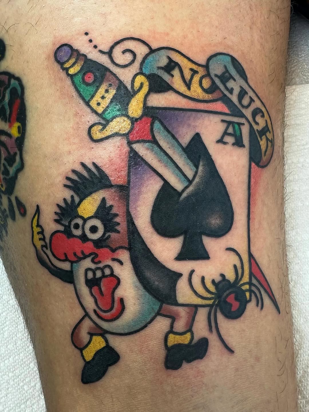 Tattoo by @daviddevaney_ — american_traditional