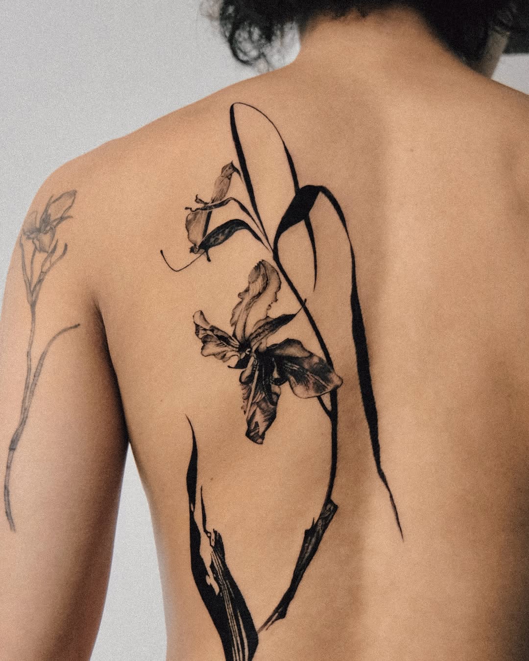 Tattoo by @theonly4zoy — black_and_grey, fine_line
