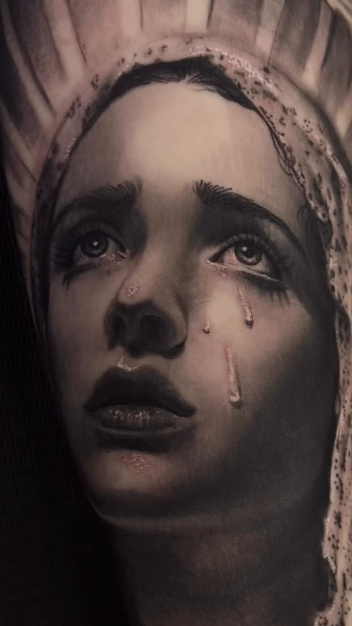 Tattoo by @la_nance_ink — realism, black_and_grey