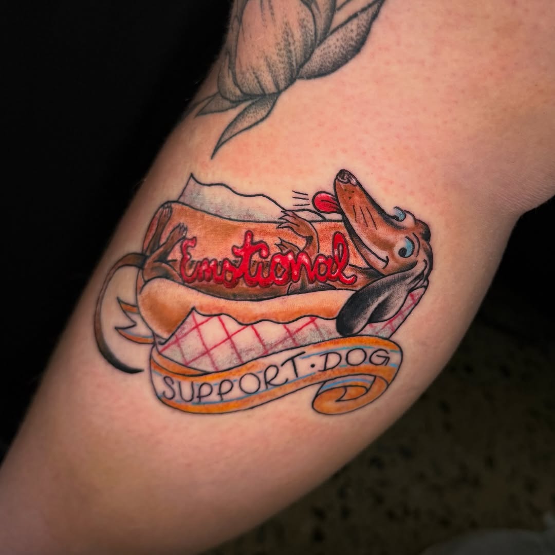 Tattoo by @tattoos.by.deana โ american_traditional, lettering_script