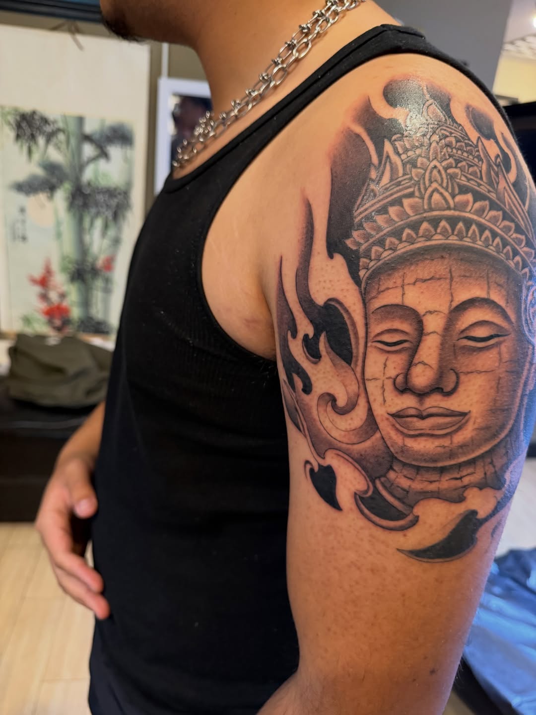 Tattoo by @winstooon — realism, black_and_grey