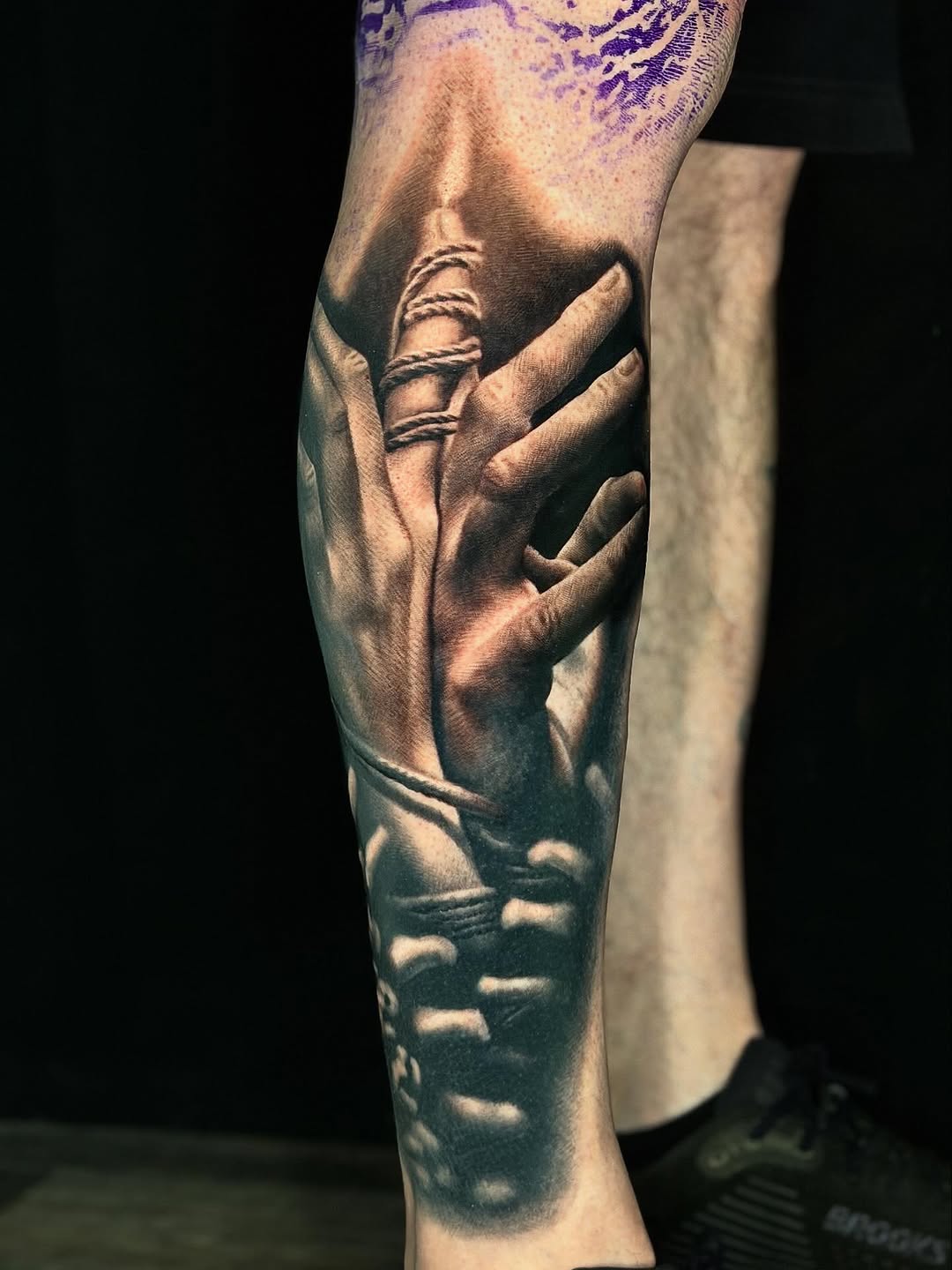 Tattoo by @jwells_tattoos β realism, black_and_grey